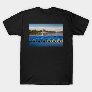 Jefferson Memorial and Paddle Boats T-Shirt